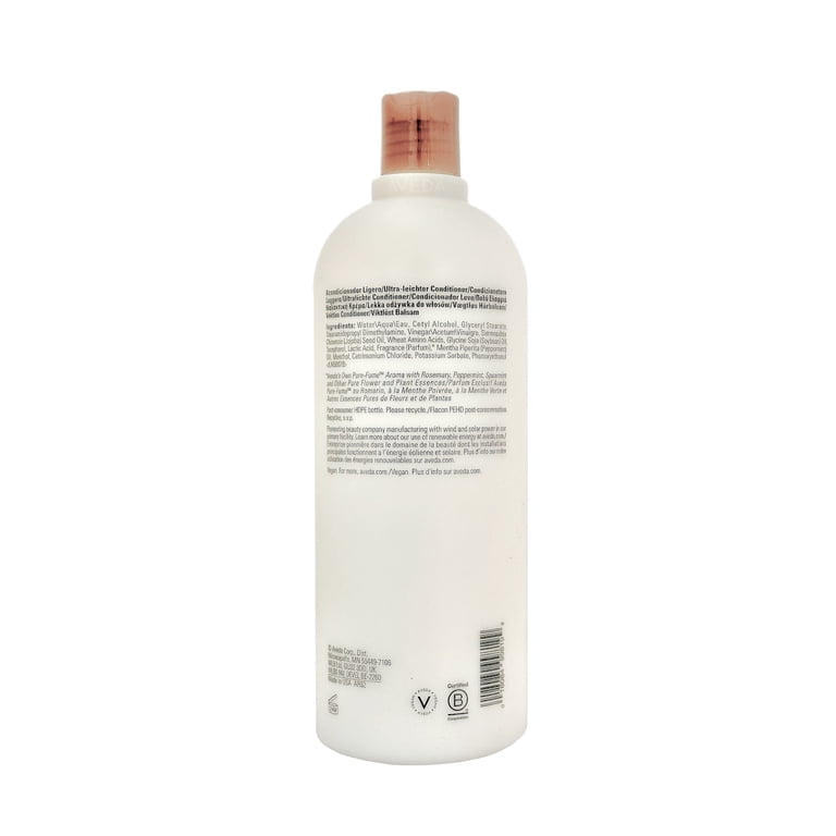 Aveda Rosemary Mint Hair Conditioner, Weightless, Prevents Tangles