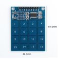 thumbnail image 4 of Componentes electrónicos y componentes HW-136 TTP229 Módulo de sensor táctil de interruptor capacitivo digital de 16 canales Hugtrwg Para estrenar, 4 of 4