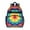 Rainbow Tie Dye-3, variant on Rainbow Tie Dye Mandala Pattern Backpack for School,Cute School Bag,Schoolbag with Adjustable Shoulder Straps & Padded Back,15.25"x11.5"x5.25"