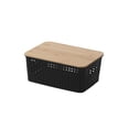 thumbnail image 5 of Tuvgenk with Handle Toy Storage Baskets Organizing Plastic Small Organizer Basket Color Plastic Stackable Reusable for Shelves, Desks & Drawers, 5 of 5