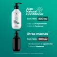 thumbnail image 3 of Acondicionador Natural De 800ml | Sin Parabenos Ni Sulfatos con Aloe | Natural Conditioner | B Life., 3 of 7