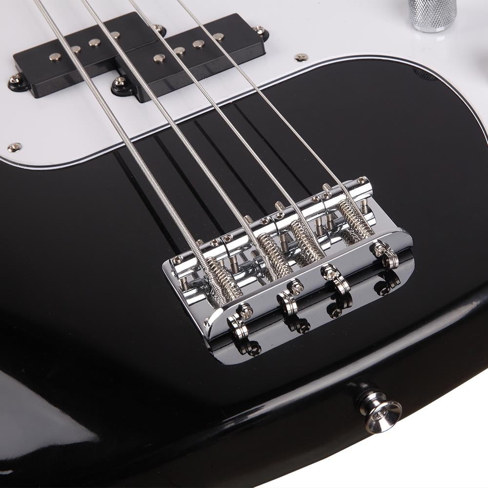 Glarry 45" Full Size Electric Guitar Includes Bass, Amplifier, Connecting Wire and Spanner Tool, 3-Color