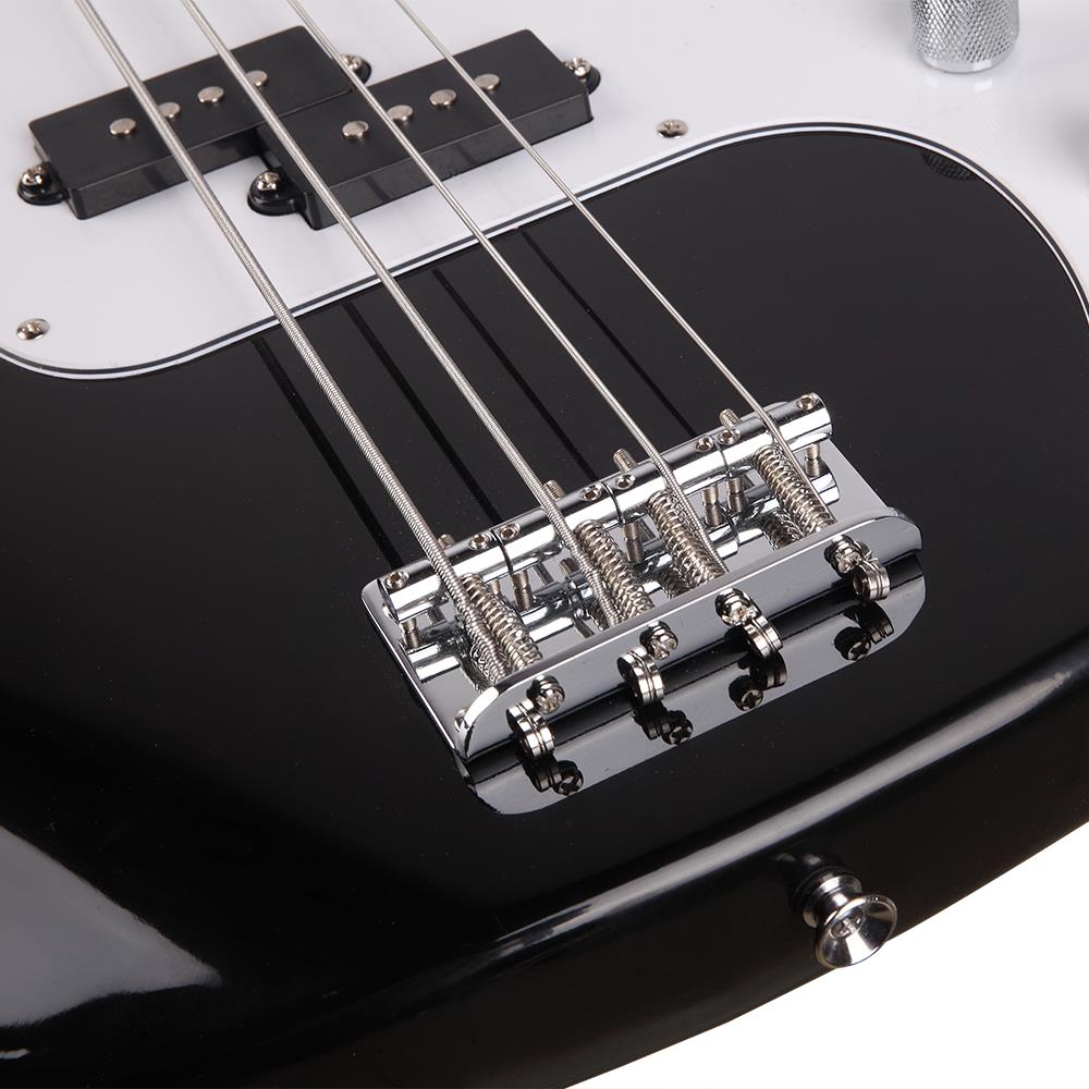 Glarry 45" Full-Size Electric Bass Guitar with Amplifier photo 8