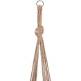 thumbnail image 5 of colgadores de plantas, soporte para flores, tejido natural, cuerda de cáñamo, red para macetas, cesta colgante, bolsa de red, 105 cm, 5 of 5