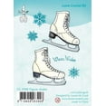 thumbnail image 1 of LeCreaDesign Clear Stamp - Figure Skates, 1 of 2