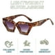 thumbnail image 3 of Gafas de sol poligonales de montura gruesa europeas y americanas, gafas de sol de moda personalizadas, hechas de PC, 3 of 5