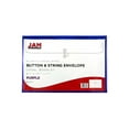 thumbnail image 7 of JAM Paper Plastic Envelopes, 9.8x14.5, 12/Pack, Purple, Button String, Legal Booklet, 7 of 7