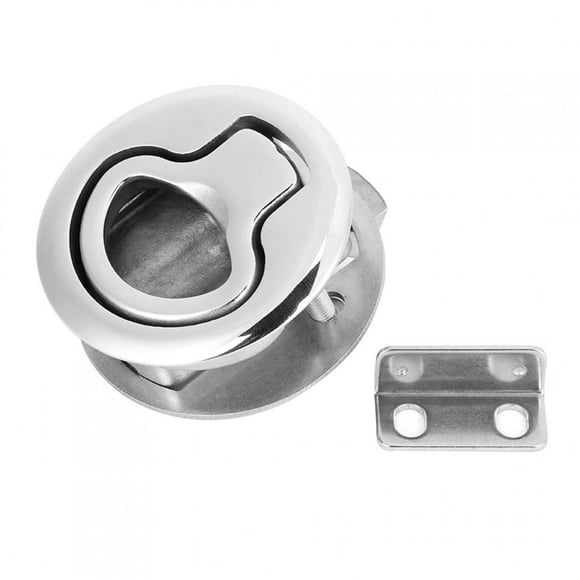Oubit Loquet à Tirette affleurante -316 loquet Marin en Acier Inoxydable poignée de Levage affleurante Couvercle de Pont Accessoire de Verrouillage de Porte