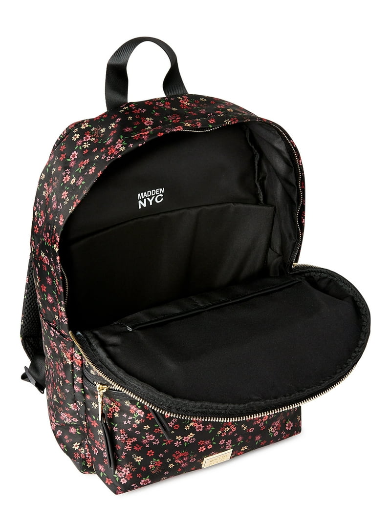 Madden NYC Girls Modular Zipper Backpack Ditsy Floral