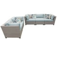 thumbnail image 1 of Delacora TKC-DPF-FLO05A Florence 5 Piece Wicker Outdoor Conversation Set, 1 of 7