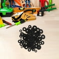 thumbnail image 5 of HOOWIFFY Rubber Spacers Black 120Pcs 3.00X3.00X0.20in, 5 of 6