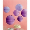 Martha Stewart Celebrate Paper Lanterns, Purple/Pink/Lt. Pink