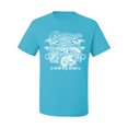 thumbnail image 2 of Greaser Outlaw Hot Rod Gambling Mechanic Pop Culture Men's Graphic T-Shirt, Light Turquoise, 3XL, 2 of 3