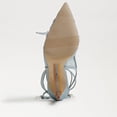 thumbnail image 6 of Sam Edelman Aura Robin Egg Blue Tie Up Pointed Toe Stiletto Heeled Dress Sandals (Blue Tulle, 8), 6 of 7