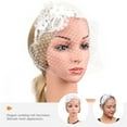 thumbnail image 2 of Miangastore Voile Facial de Mariage pour Femmes, Flapper pour Fête de Thé, 2 of 8
