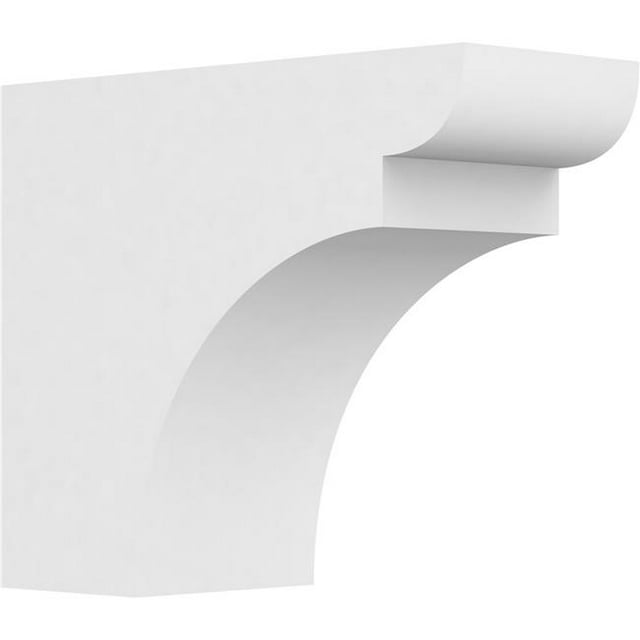 Ekena Millwork RFTP05X10X12YOR 10 x 5 x 12 Po Standard Yorktown Architecture Grade PVC Chevrons Queue