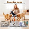 thumbnail image 3 of Interactive Dog Toys, 2026 New Electric Dog Toy, Automatic Rolling Dog Toy for Indoor Exercise, Durable Dogs Rope Toy for Chewing and Playing, Dogs Ball Toy for Dogs, 3 of 8