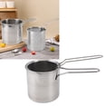 thumbnail image 1 of Friteuse, Friteuse en Acier Inoxydable 304 Gain de Place pour Plaque à Induction, 1 of 7