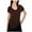 Brown, variant on hotojiny Pajama Shirts for Women Oversized Boyfriend Short Sleeve V Neck Sleep Tops Soft Comfy Side Slit Summer Clothes Loungwear