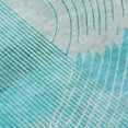 thumbnail image 2 of Dalyn Rugs Machine Washable Indoor/Outdoor Chantille Teal 8' x 8' Round Rug, 2 of 7