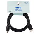 thumbnail image 2 of onn. 4 ft./1.2 m 4K Optimized HDMI Cable, 2 of 5