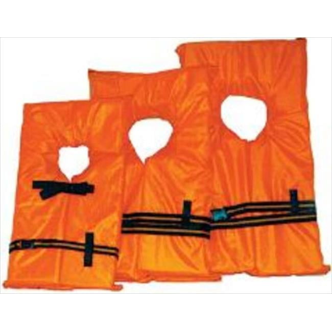 KENT Marine Orange Foam Life Preserver, Small, 30 to 50 Lbs