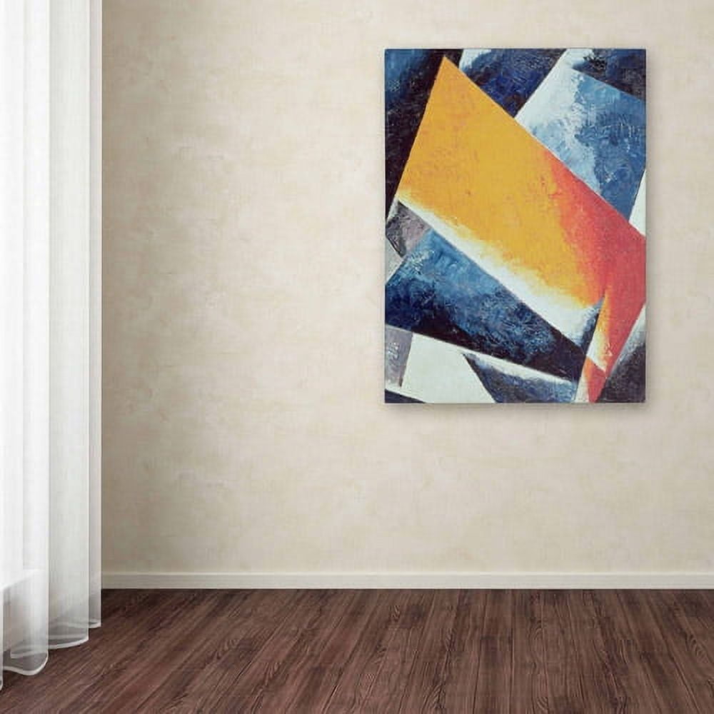 Trademark Fine Art "Architectonic Composition" Canvas Art by Lyubov Popova