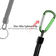 thumbnail image 6 of Petocase Fishing Coiled Lanyards with Spiral Retractable Rope for Fishing Pliers/Tools with Stainless Steel Clip Multifunctional Cord for Outdoor, 6 of 8