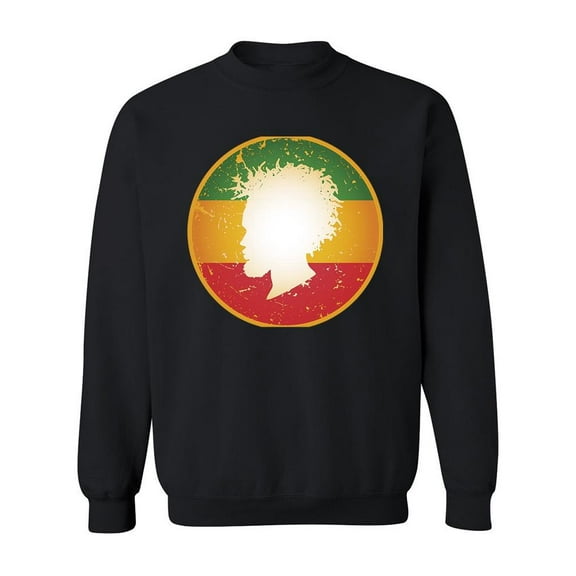 Rastafarian  Circle Design
 Sweatshirt Men -Image by Shutterstock, Male Small