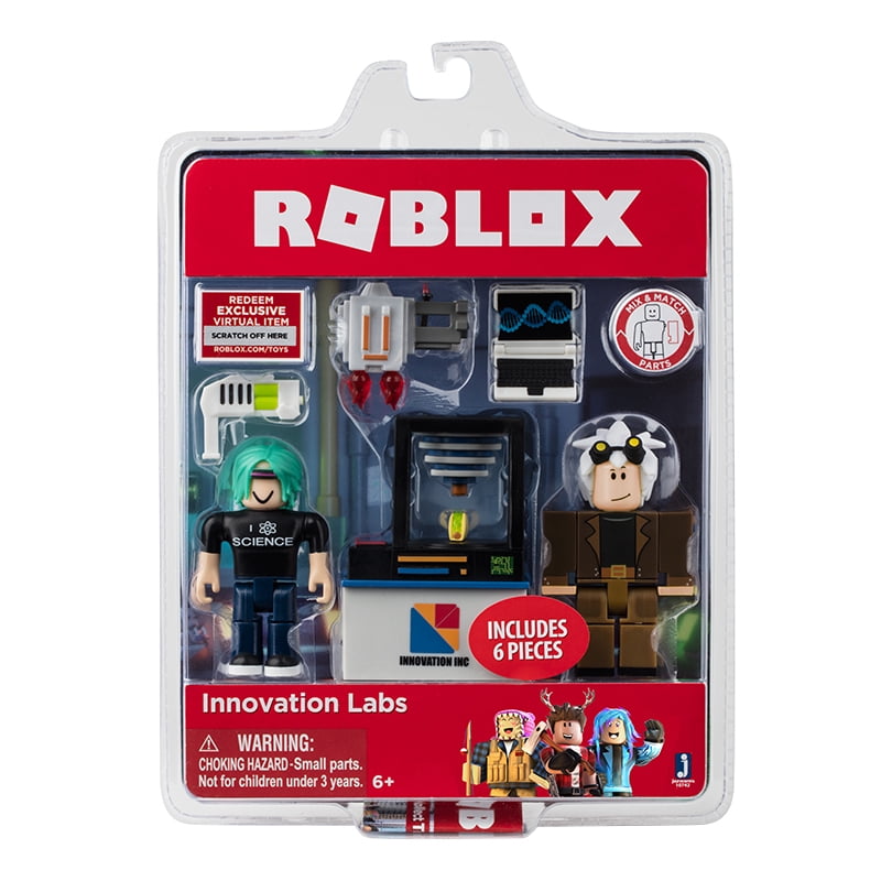 Roblox Innovation Labs Game Pack Action Figure Set Walmart Com