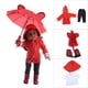 thumbnail image 3 of Ropa para muñecas NikouMX 6 piezas impermeable sombrero camiseta pantalones zapatos 18 pulgadas, 3 of 8
