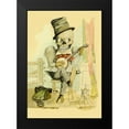 thumbnail image 2 of Frusius 14x18 Black Modern Framed Museum Art Print Titled - Death Picks a Tune, 2 of 5