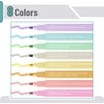 thumbnail image 2 of - Bible Highlighters with Color-Coding System, 8 Pack, Soft Pastel Aesthetic Highlighters Assorted Colors, Bible Markers No Bleed Through, 2 of 6