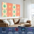 thumbnail image 3 of 8 Pack Art Acoustic Panels Sound Absorbing 50s Mid Century Modern Decorative Soundproof Wall Panels Self Adhesive for Nursery Game Room Bedroom 48"x32", 3 of 7