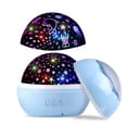 thumbnail image 2 of Upgrow LED Sternenhimmel Projektor, Baby Nachtlicht, 2 in 1 Ozeanwelt Projektionslampe mit USB Kabel, 8-Farbwechsel & 360 ° drehbare Tischlampe für Kinderzimmer, Party Geburtstag Dekor (Blau), 2 of 8