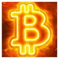 thumbnail image 2 of Money Symbol Neon Lamp For Room Decoration Shop Banking Insurance Company Manufacturing Atmosphere 42cm×33cm, 2 of 2