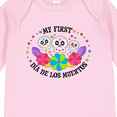 thumbnail image 4 of Inktastic My 1st Dia De Los Muertos with Sugar Skulls and Flowers Boys or Girls Long Sleeve Baby Bodysuit, 4 of 5
