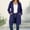 Purple, variant on Women's Hoodies with Zippers Size 2XL Solid Color Fleece Lined Long Sleeve Pocket Winter Casual Sweatshirt