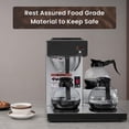 thumbnail image 2 of Cafetera comercial SYBO de 12 tazas con 3 calentadores y 3 jarras de vidrio, 2 of 7