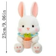thumbnail image 3 of 2026 New Easter Bunny Plush Toys, Easter Stuffed Animals Toys Bunny Decor Soft Pillow Toys, Cute and Adorable Companions, Cartoon Carrot, Best Gifts for Bunny Easter Holiday Birthday (Bunny, B), 3 of 7