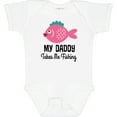 thumbnail image 3 of Inktastic Girls Fishing with Daddy Girls Baby Bodysuit, 3 of 5