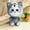Grey, variant on Cameland Crossing Dressing Puppy Cute Pet Dog Doll Cute Pet Plush Doll Soft And Cute Suitable Lovers Children Family And Friend As A Gift