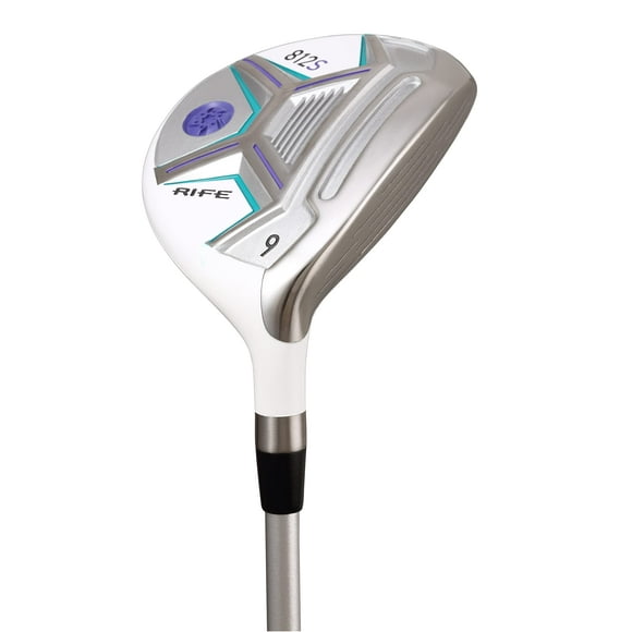 Rife Golf Women's Rife 812s Offset Golf 9 Wood Golf Club, Right Handed Premium Ultra Forgiving Ladies Flex Graphite Shaft with Tour Velvet Grip