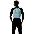 thumbnail image 2 of Mochila Fjällräven Kanken de lona azul cielo para mujer, 2 of 7