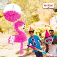 thumbnail image 5 of Party Factory Flamingo Pinata, pink, 27,5 x 15,7 inch, kids party game, 5 of 7
