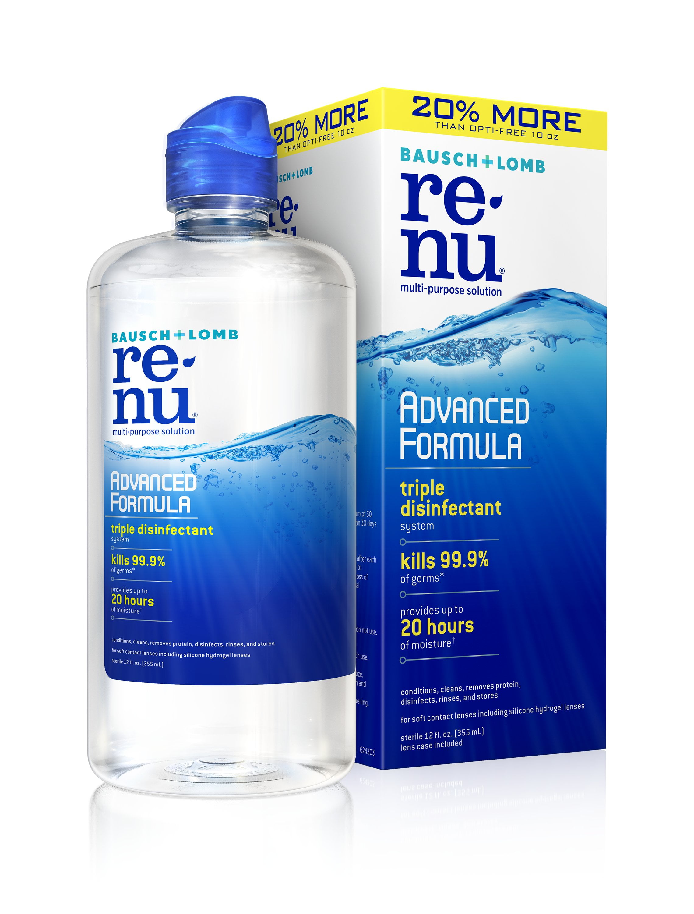 Buy Bausch+Lomb Renu Advanced Formula MultiPurpose Solution 12 oz Online at Lowest Price in