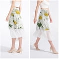 thumbnail image 4 of Little Daisy Chic Chiffon Beach Dress for Women - Stylish and Breathable Beach Skirt with Polyester Straps, 4 of 6