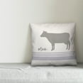 thumbnail image 3 of Creative Products Moo Cow 18x18 Spun Poly Pillow, 3 of 3