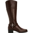 thumbnail image 3 of Charter Club Womens Helenn Faux Leather Tall Riding Boots, 3 of 4