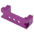 thumbnail image 2 of 1 pieza de asiento de engranaje de dirección de aleación de aluminio con soporte servo morado para coche RC WLtoys 144001, 2 of 8